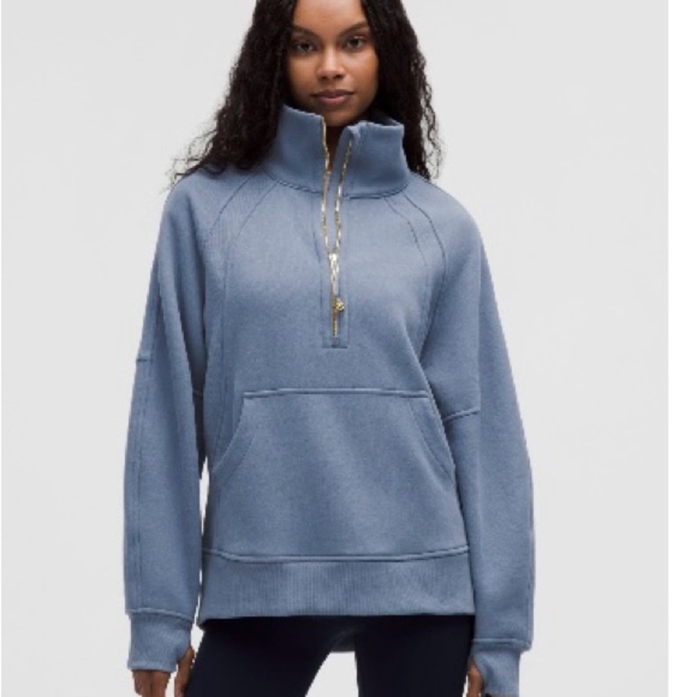 Lululemon Oversized Scuba Half Zip Long